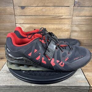 Inov8 Fastlift 335 Men's Size 14 Weightlifting CrossFit Gym Shoes Black Red